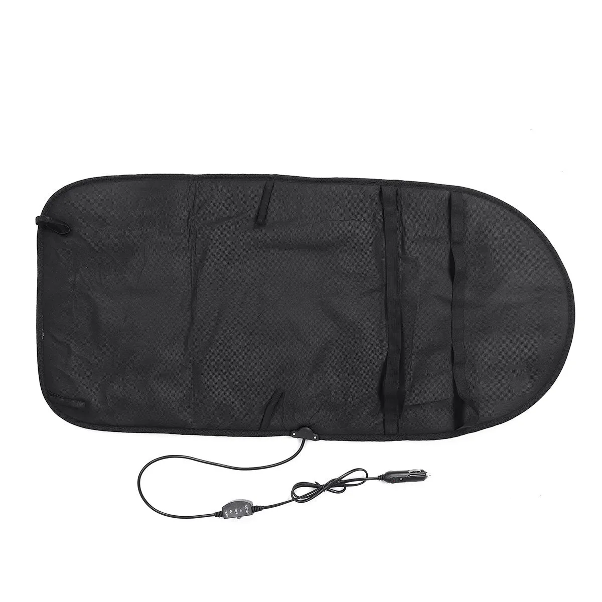12V Universal Heating Car Seat Cushion Covers  Heater Warm Heated Winter Black