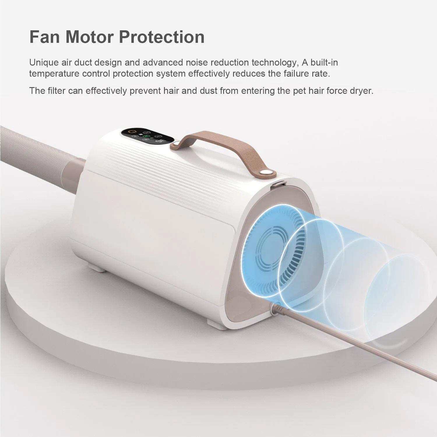 1700W Power 4 IN 1 Pet Grooming Dryer Handheld Blaster