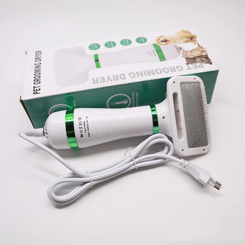 2 in 1 Multi-Functional Grooming Brush Comb Hand Held Dog Dryer