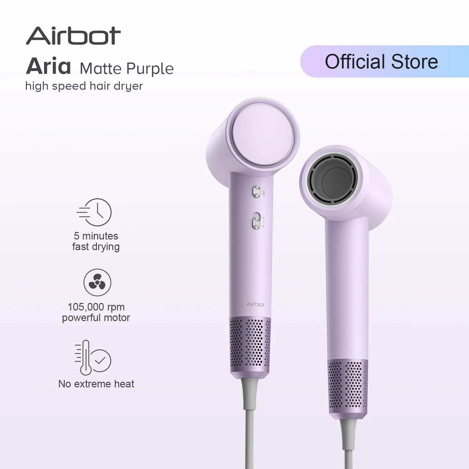 Airbot Aria Lite High Speed Hair Dryer