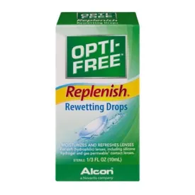 Alcon Opti-Free® Replenish Rewetting Eye Drops, 10mL
