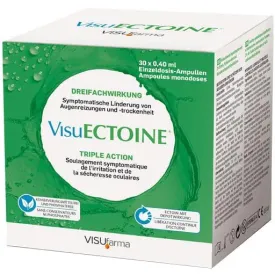 Allergy eye drops, eye allergy, irritating eye, VISUECTOINE eye drops