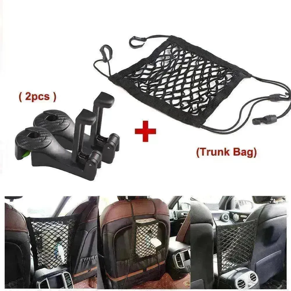 Car Hook Phone Holder Seat Back Hanger Bag Purse Cloth