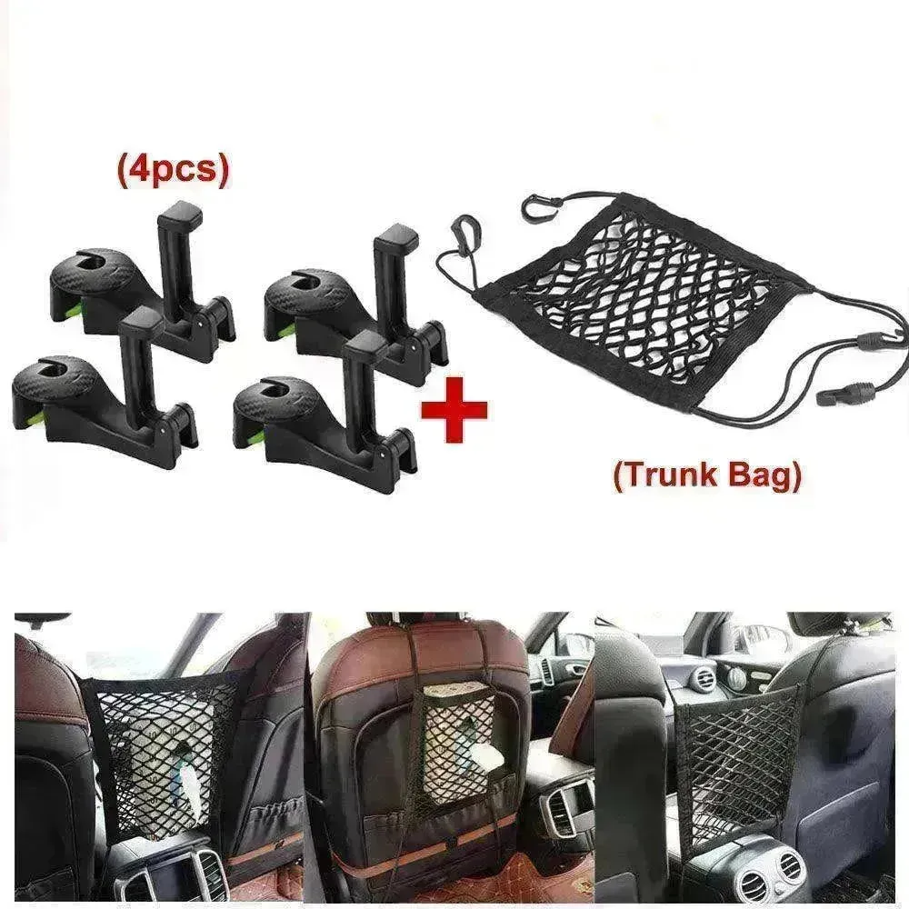 Car Hook Phone Holder Seat Back Hanger Bag Purse Cloth