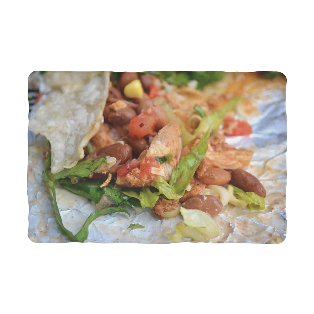 Chicken Burrito Sublimation Pet Blanket