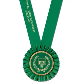 Custom Olympian Award Sash, 3-1/2" Top