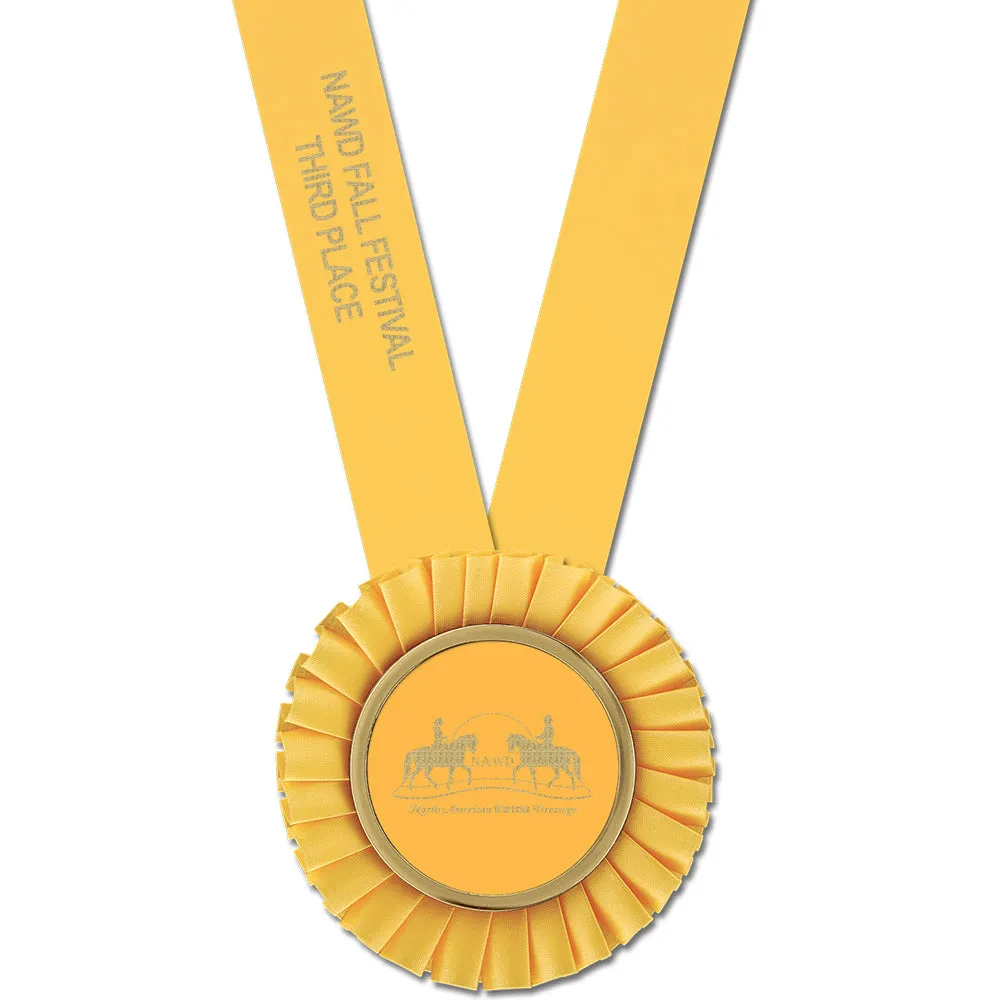 Custom Olympian Award Sash, 3-1/2" Top