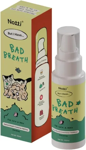 Dental Fresh Advanced Plaque and Tartar Spray - Oral Care Spray - Water Additive - Pet Dental Care - No Toothpaste No Toothbrush - Eliminate Bad Dog and Cat Bad Breath - Freshen Breath