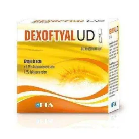 DEXOFTYAL UD eye drops 0,35ml x 10 pieces, refresh eye drops