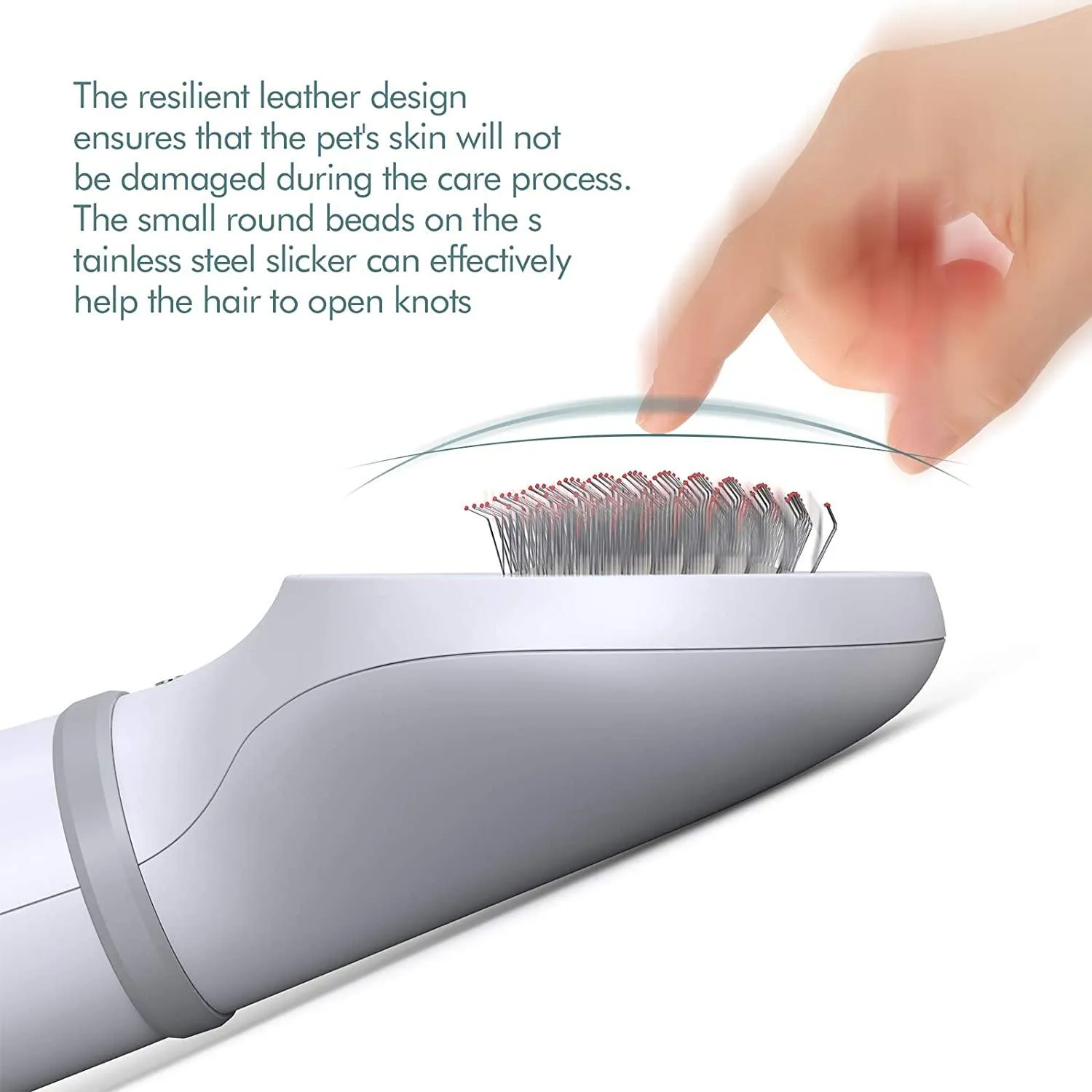 Dog Hair Dryer Brush Dog Blow Dryer with Slicker Brush