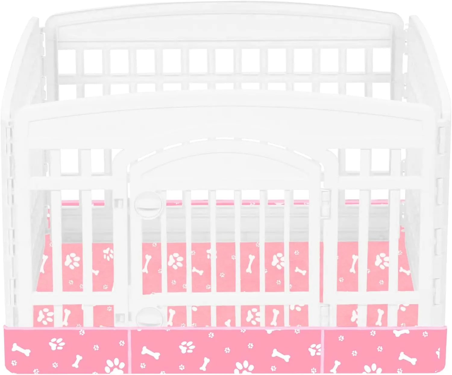 Dog Playpen Bottom for 36" Inch Pet Playpen with 4 Panels, Dog Crate Bottom Pet Tent Puppy Play Pen Bottom, Ideal for Indoor/Outdoor Use. Note: Playpen Not Included!!! (Pink)