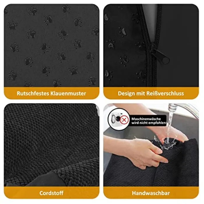Dog Stairs for Small Dogs-Waterproof Dog Stairs 2 Steps, Non Slip Removable Washable High Density Foam Dog Ramp Cat Stairs for Sofa