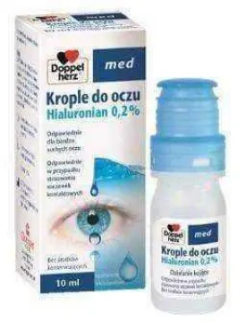 Doppelherz Eye drops Hyaluronan 0.2% 10ml