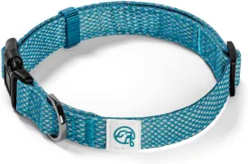 Embark Illuminate Reflective Dog Collar For Small Dogs Adjustable Padded Dog Collars With Buckle Made with Nylon Reflective Material to Make Your Dog Collar Visible at Night  Small Dog Collar (Blue)