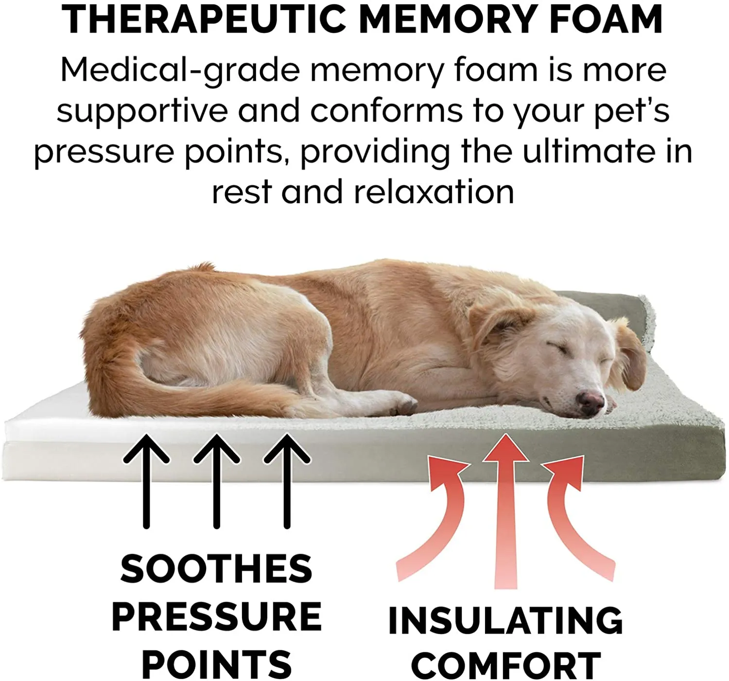 Furhaven Pet Deluxe Memory Foam Chaise Lounge Sofa Pet Bed, Medium, Dark Sage, Retails $65 