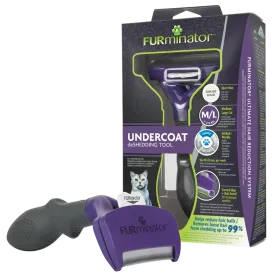 Furminator Medium/Large cat Undercoat deshedding tool, Short Hair