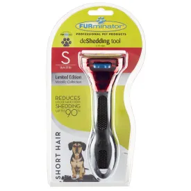 Furminator Metallic Deshedding Tool For Small Dogs