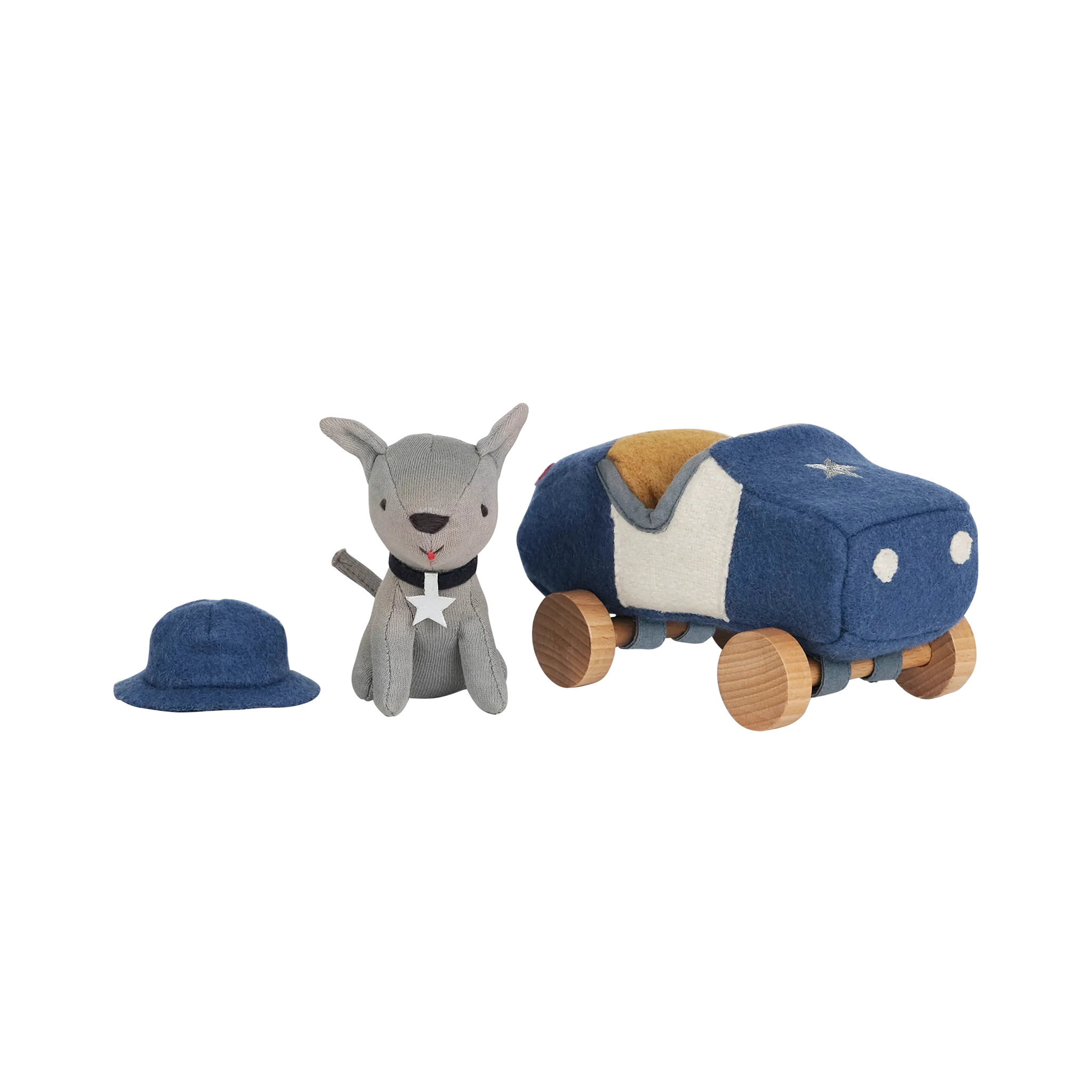 Holdie Dog-Go - Officer - Blue