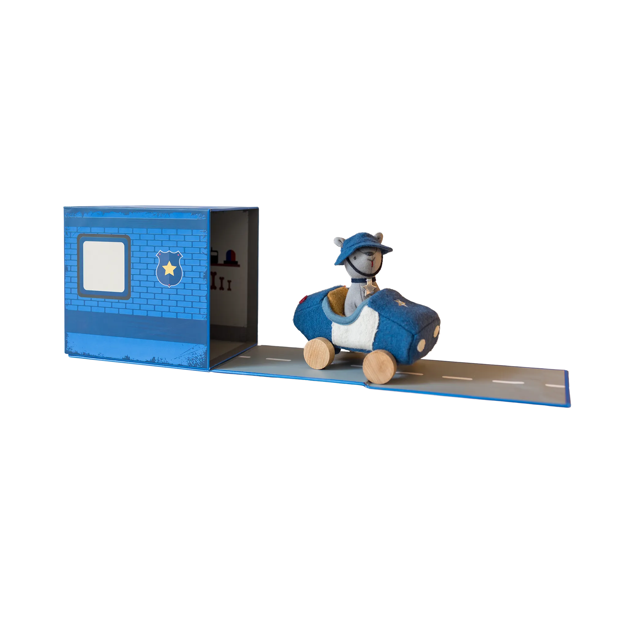 Holdie Dog-Go - Officer - Blue