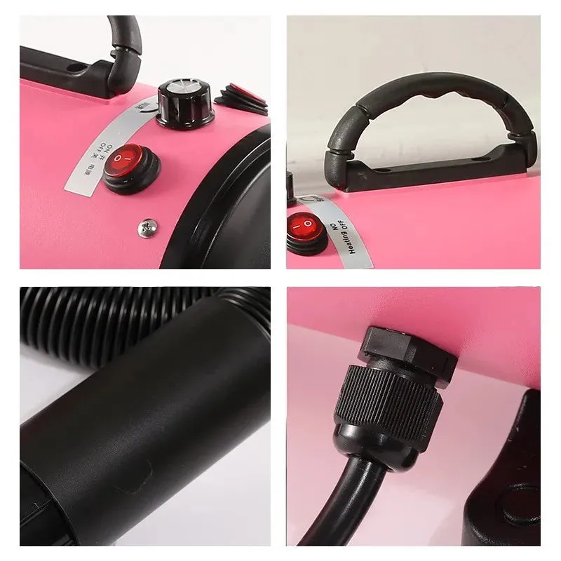 HONET PET High Power Low Noise Pet Water Blower Golden Hair Dryer Teddy Dog Hair Drying Box Large Dog News Cepillo Para Cabello