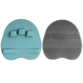 INNERNEED Soft Silicone Body Scrubber Shower Cleansing Brush Exfoliating Glove, SPA Massage Skin Care Tool, for Sensitive and All Kinds of Skin (Pack of 2)