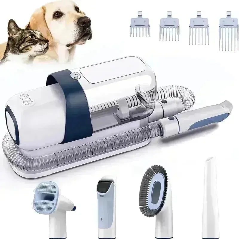LMVVC Pet Grooming Kit with Vacuum for Dogs & Cats