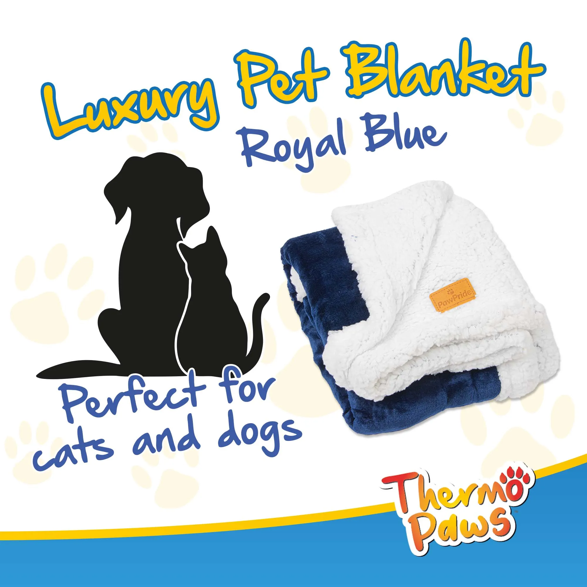 Luxury Pet Blanket (Blue) - PawPride