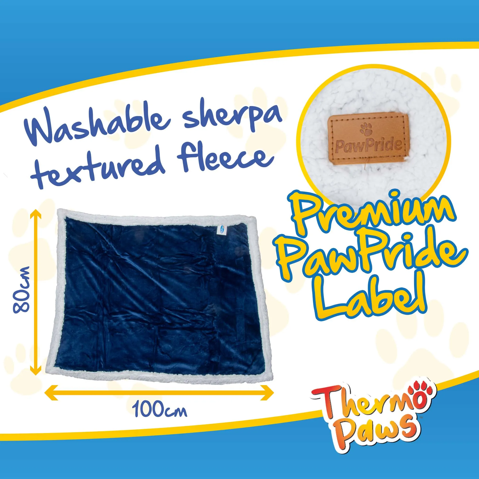Luxury Pet Blanket (Blue) - PawPride