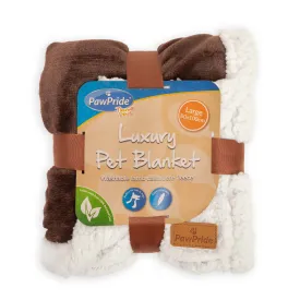 Luxury Pet Blanket (Brown) - PawPride
