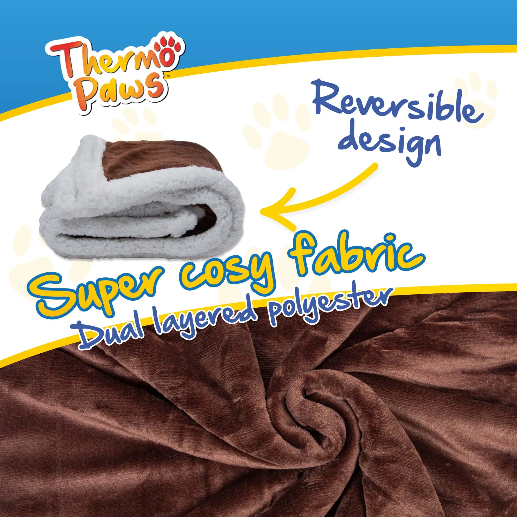 Luxury Pet Blanket (Brown) - PawPride