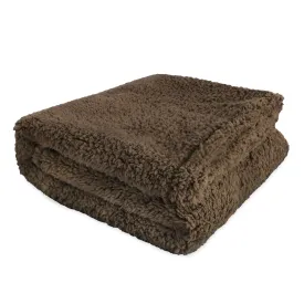 Medium Waterproof Pet Blanket, Brown, 30 x 40"
