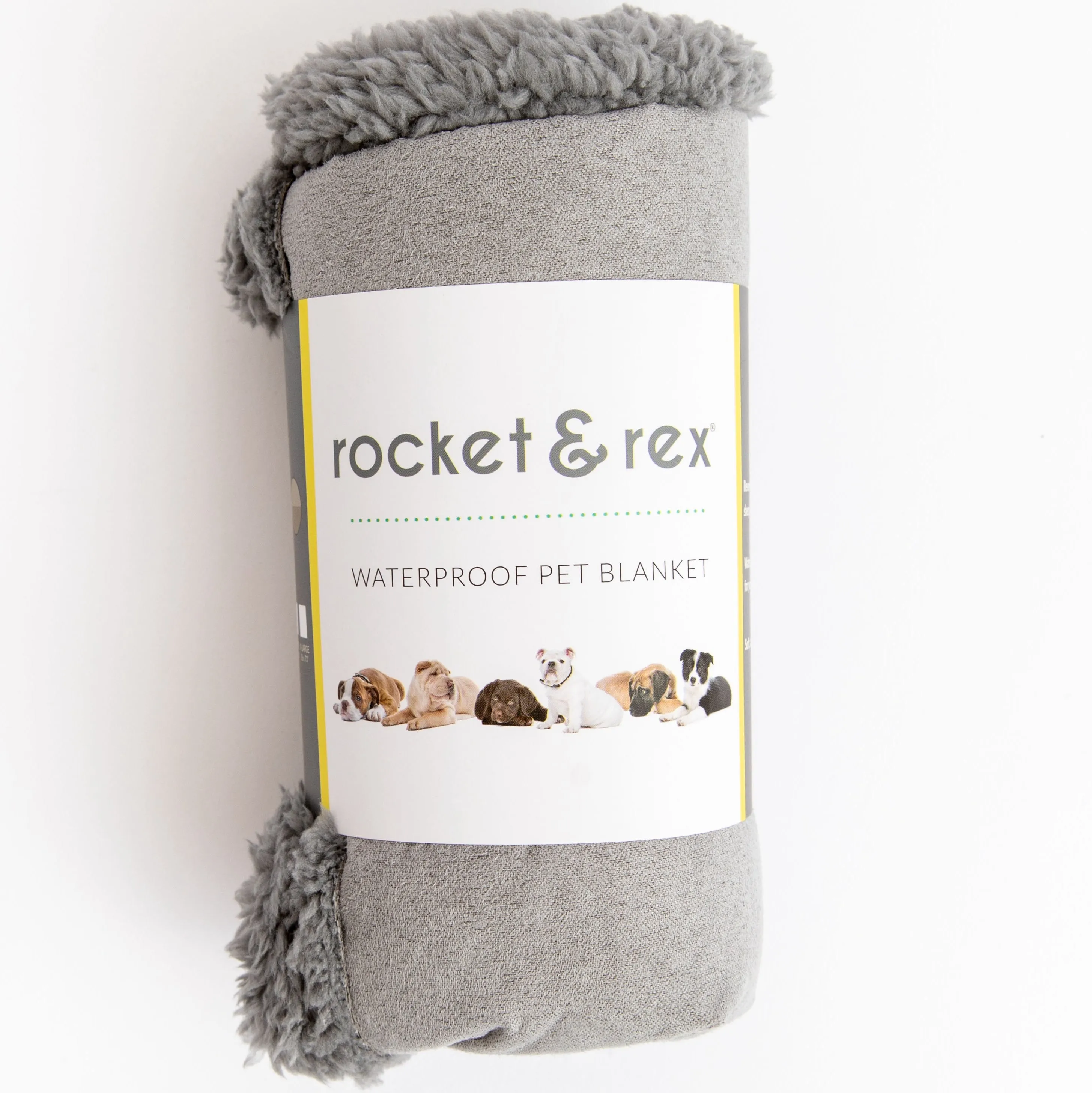 Medium Waterproof Pet Blanket, Grey, 30 x 40"