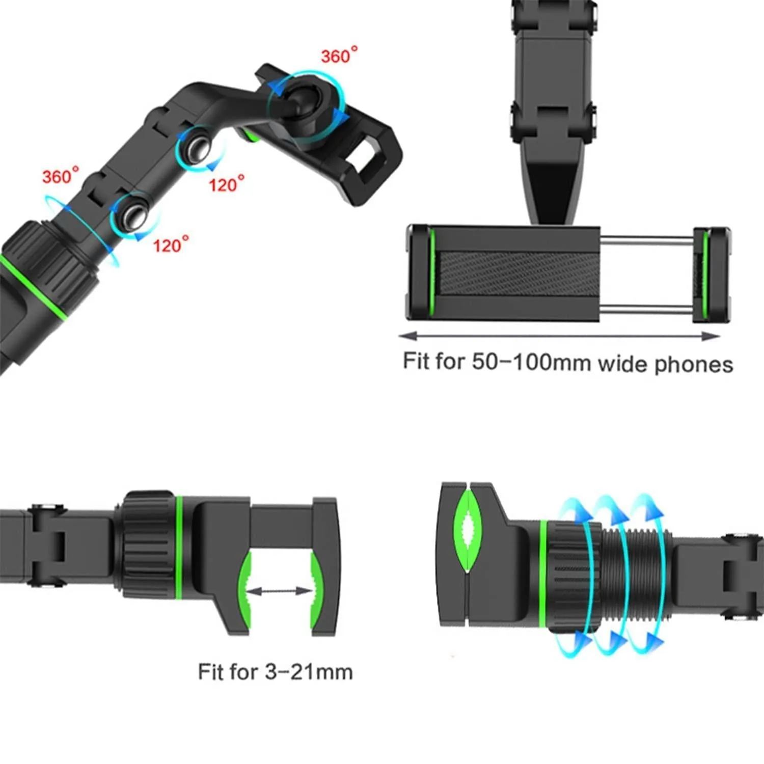 Mirror Mount Bracket Universal clip for Mobile