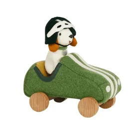 Olli Ella | Holdie Dog-Go Racer Boy Green
