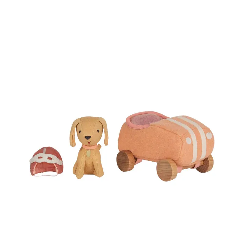 Olli Ella | Holdie Dog-Go Racer Girl Pink