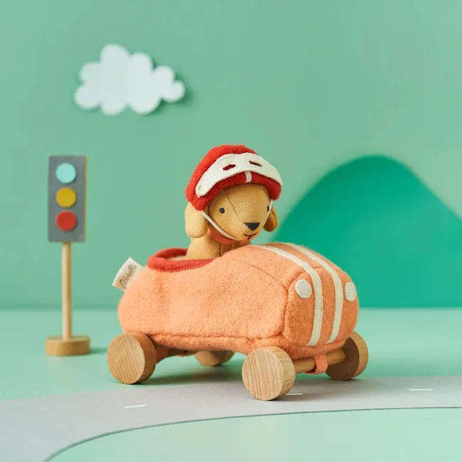 Olli Ella | Holdie Dog-Go Racer Girl Pink