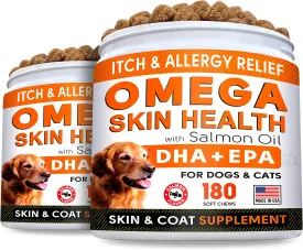 Omega Chews Salmon Oil  - Pack of 2