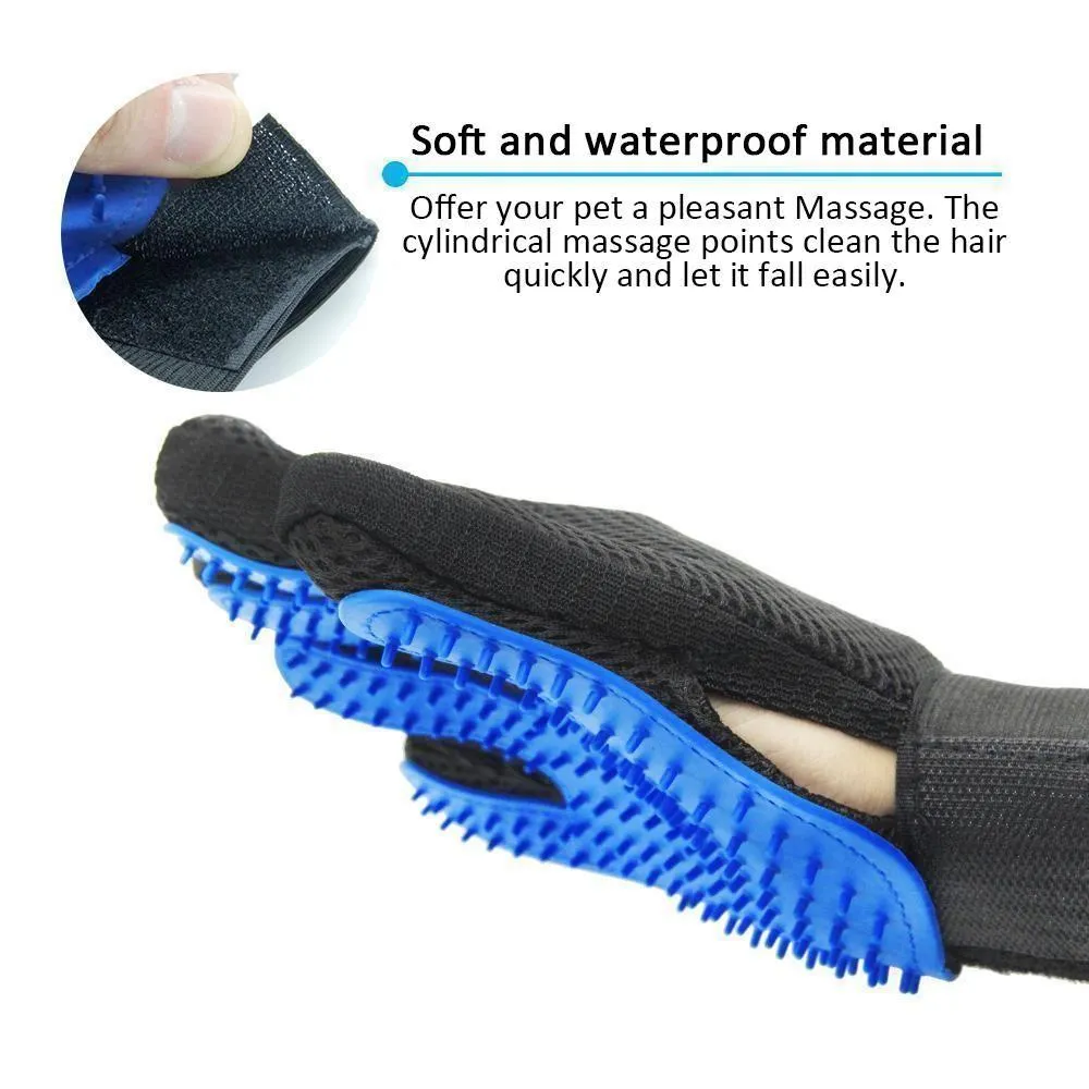 Pet brush glove Pet hair glove For dog & cat