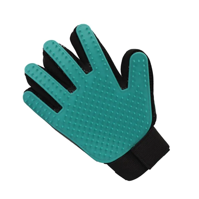 Pet Grooming Glove,Silicone Cats Brush Comb Deshedding Hair Gloves,Dogs Bath Cleaning Supplies Animal Combs