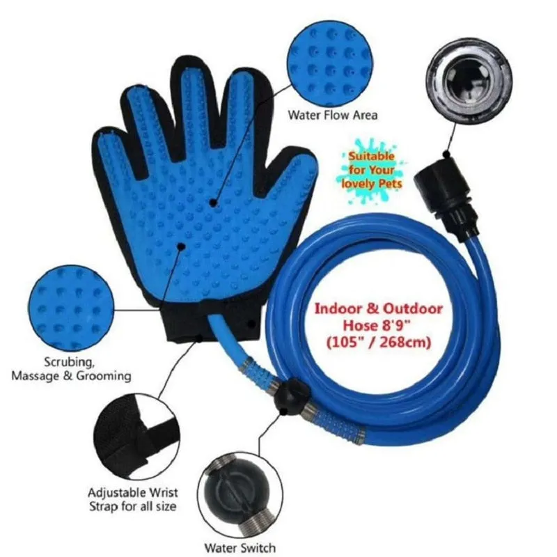 Pet Massage Bathing Shower Brush
