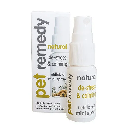 Pet Remedy Natural de-stress and Pet Calming Mini Spray 15ml