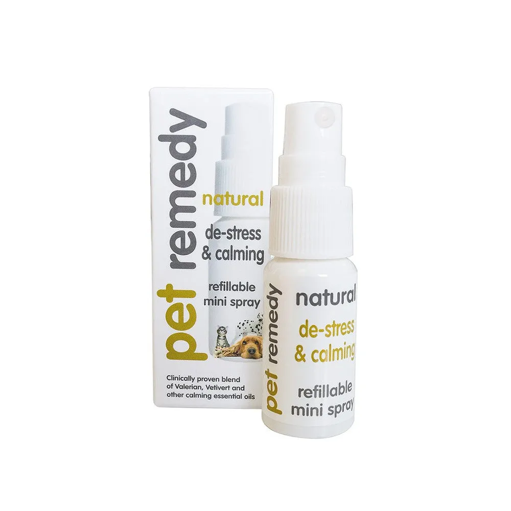 Pet Remedy Natural de-stress and Pet Calming Mini Spray 15ml