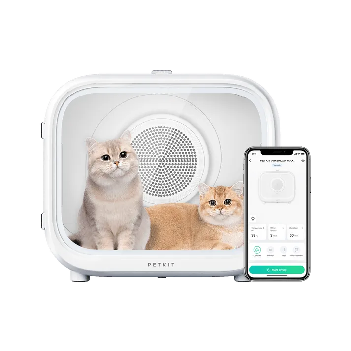 Petkit Xiaopei pet first-class drying box cat hair dryer artifact anti-bath stress essential package one-year warranty package home delivery [North American version]