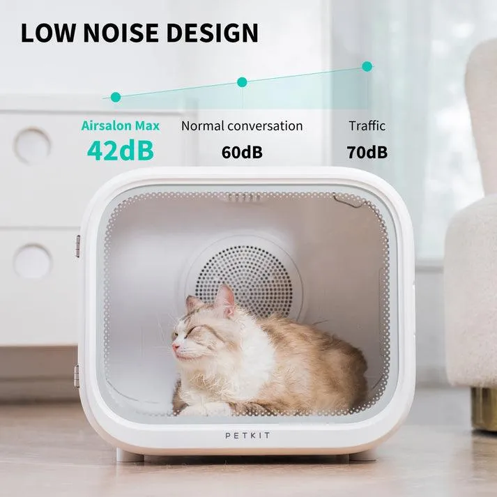 Petkit Xiaopei pet first-class drying box cat hair dryer artifact anti-bath stress essential package one-year warranty package home delivery [North American version]