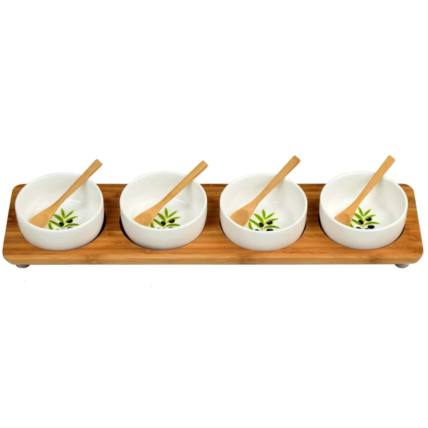 Picnic at Ascot Four Bowl in Line Serving Platter