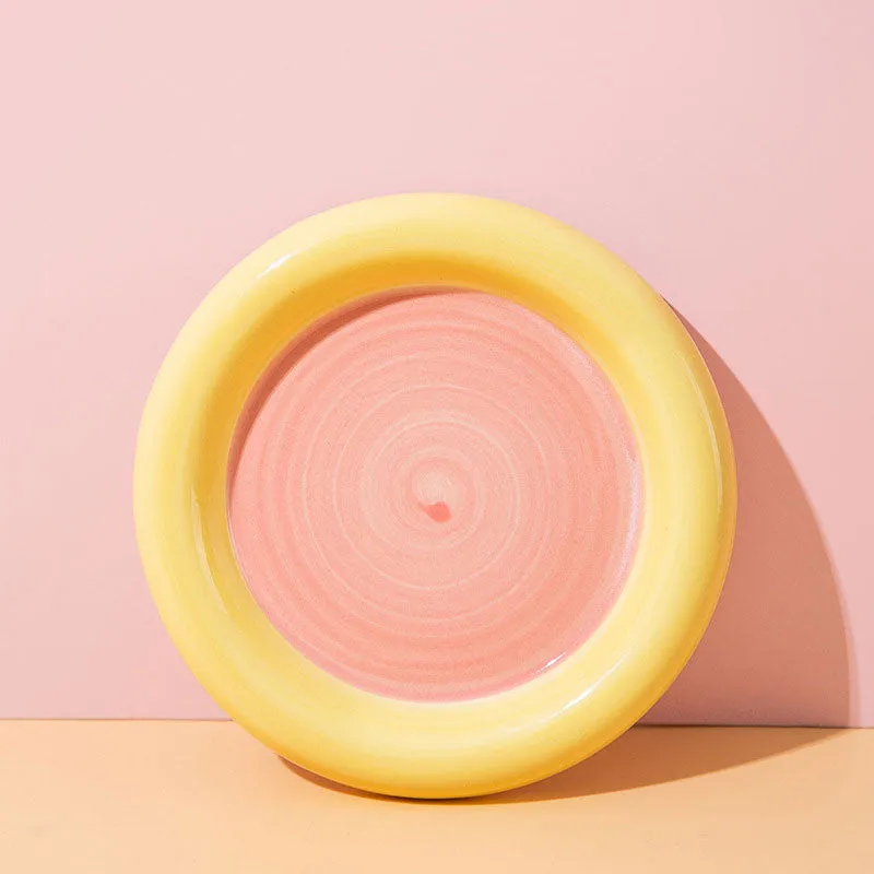 Plate Ceramic Cat Bowl