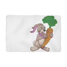 RabbitwithCarrot Sublimation Pet Blanket