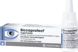 SICCAPROTECT, dexpanthenol, polyvinyl alcohol eye drops