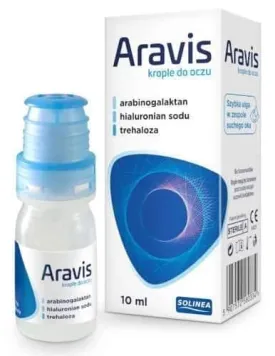 Sodium hyaluronate eye drops Aravis
