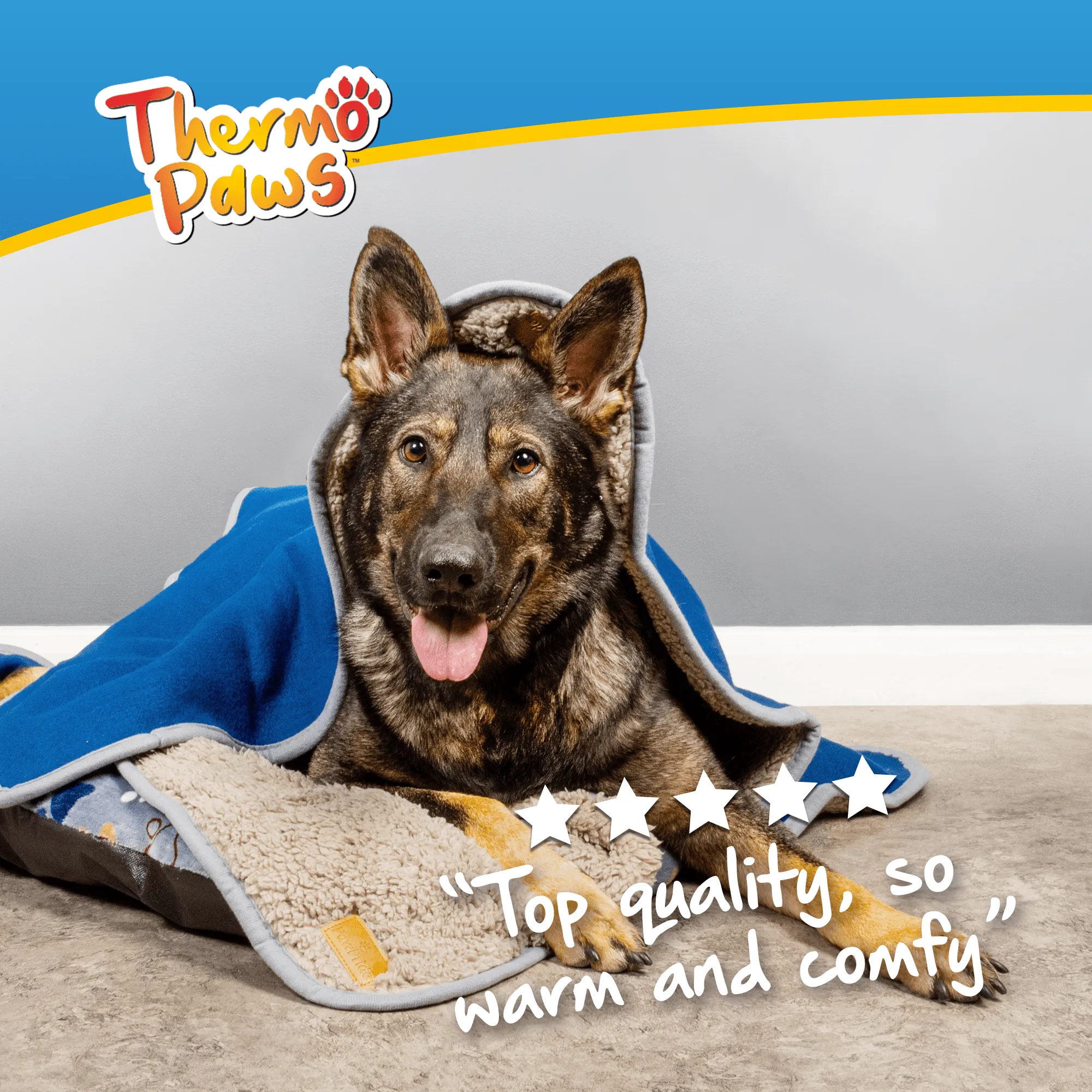 Super Soft Pet Blanket (Blue) - Pawpride